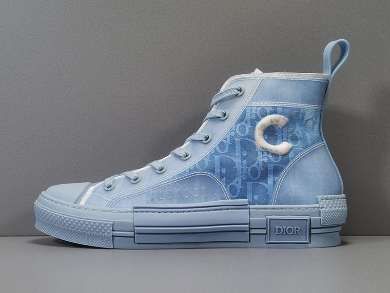 dior light blue sneakers