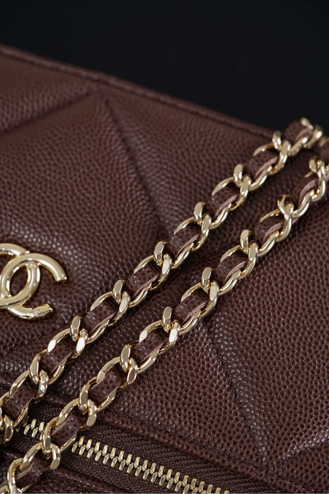 Chanel 25K LP  Brown