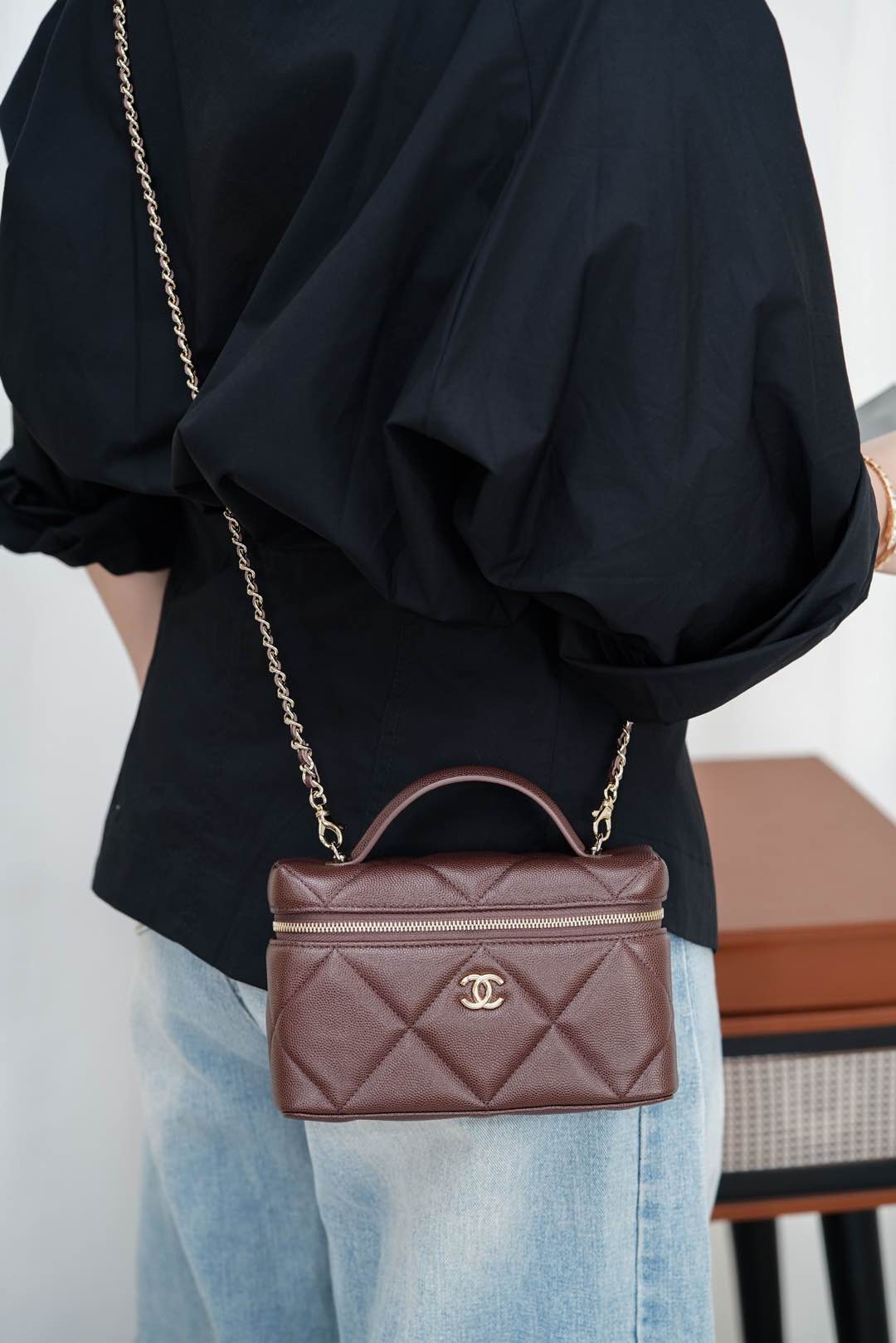 Chanel 25K LP  Brown