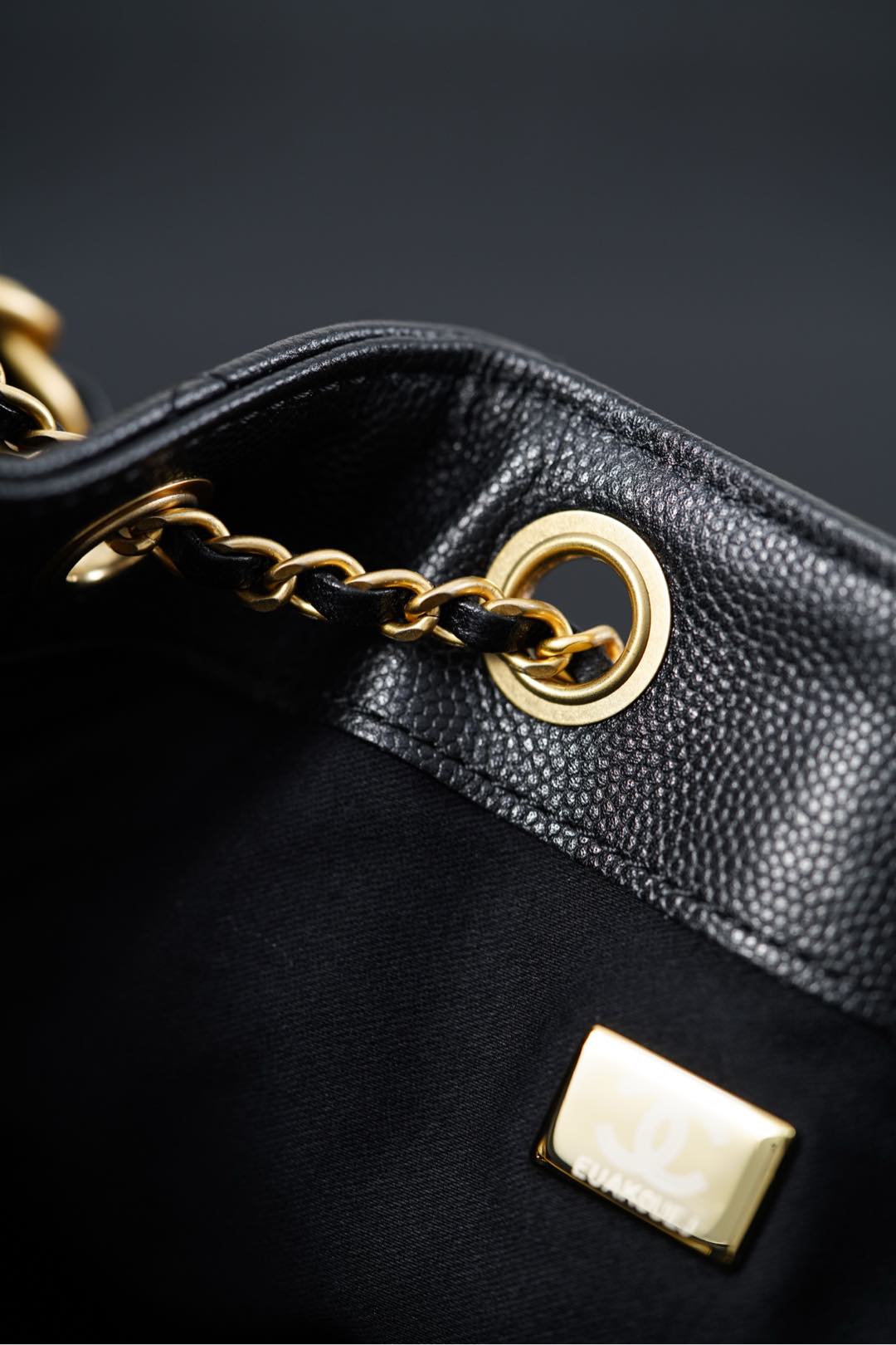 Chanel 25S Small Hobo Black