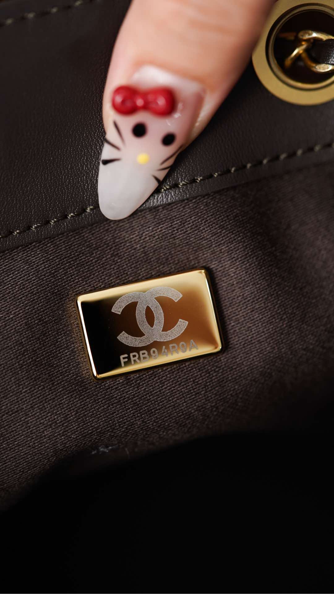 Chanel 25K Small Hobo Brown