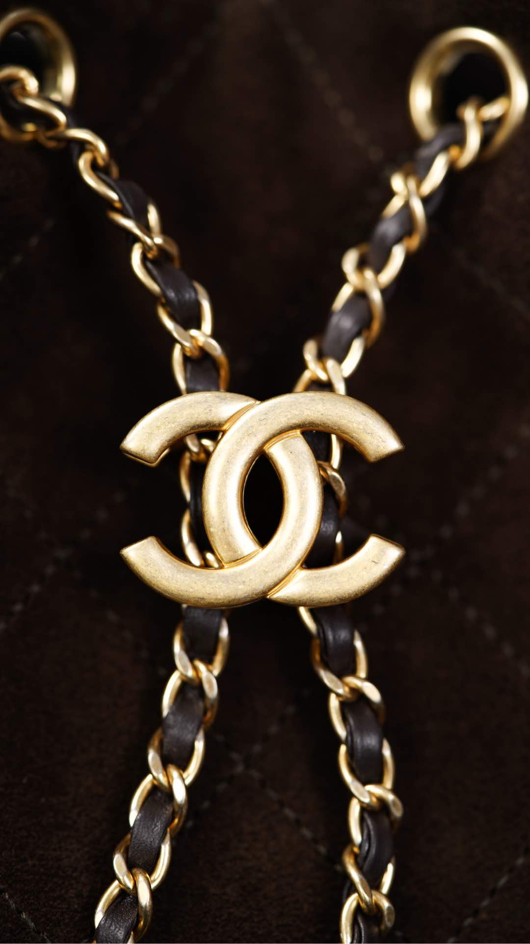 Chanel 25K Small Hobo Brown