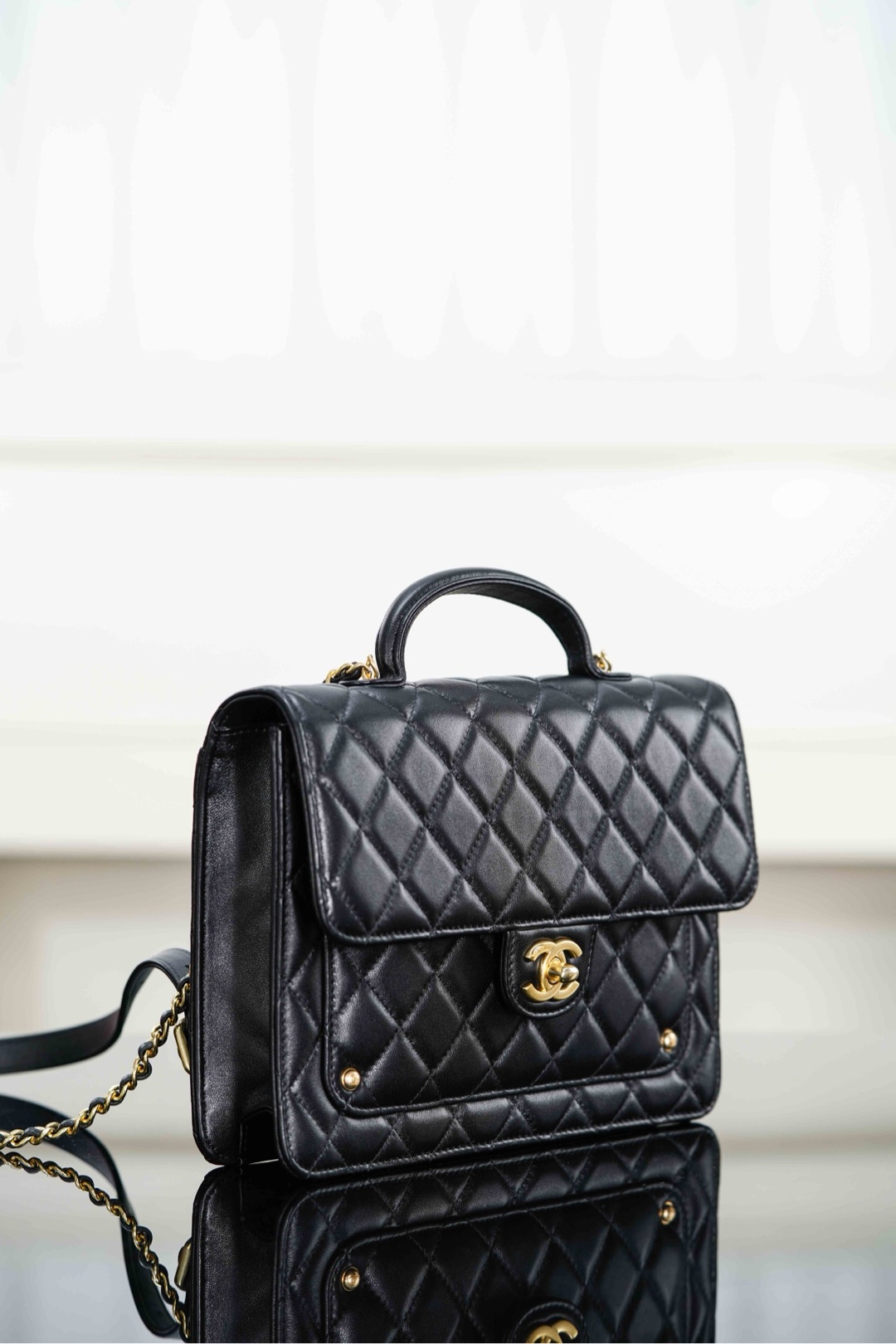 Chanel 25B Bag Black