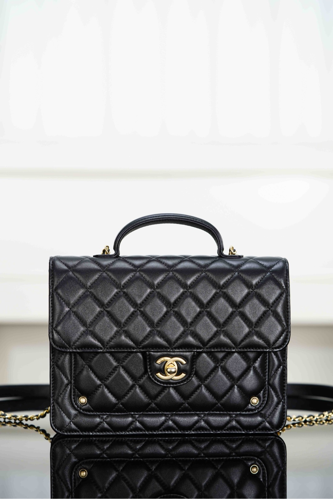 Chanel 25B Bag Black