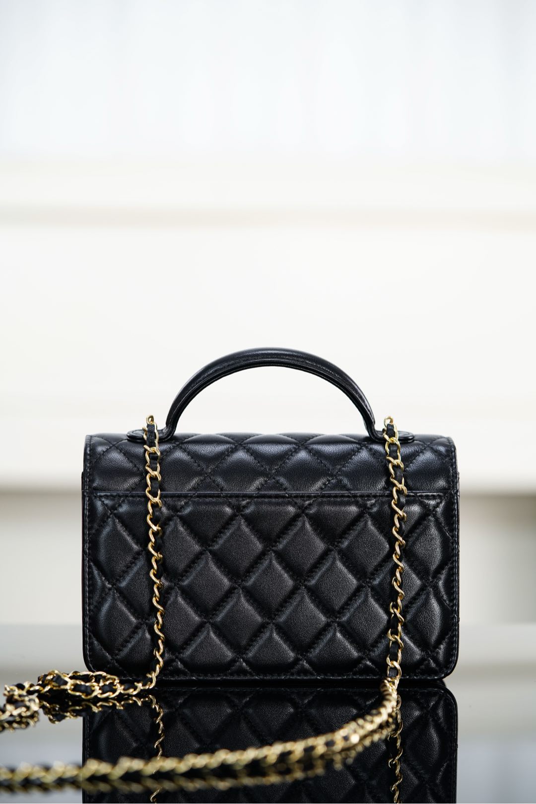 Chanel 25B Bag Woc Black