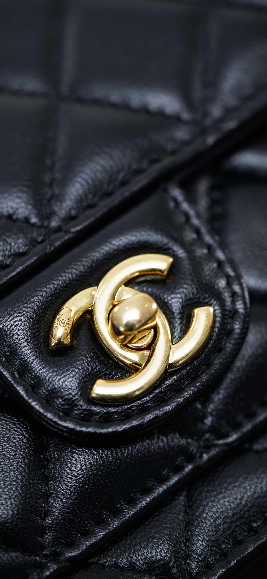Chanel 25B Bag Woc Black