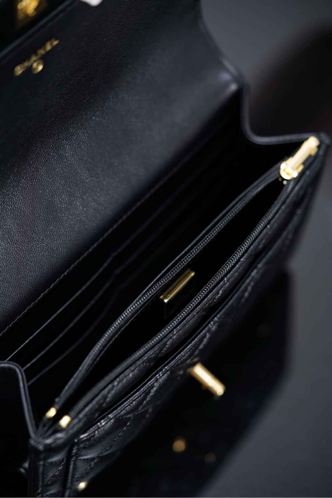 Chanel 25B Bag Woc Black