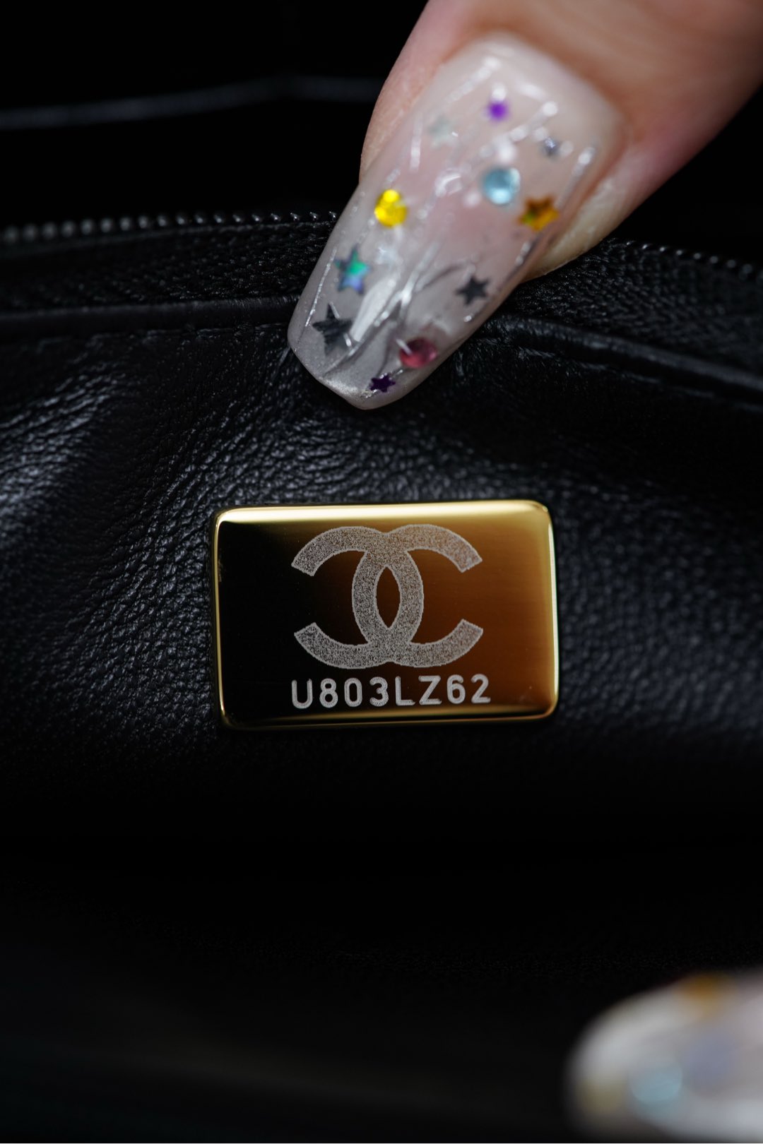 Chanel 25B Bag Woc Black
