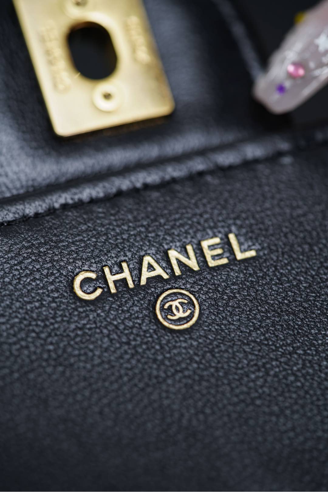 Chanel 25B Bag Woc Black