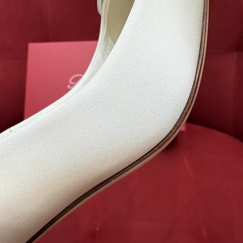 Roger Vivier Trompette Heel 7cm White