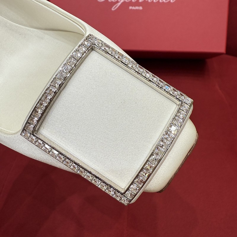 Roger Vivier Trompette Heel 7cm White