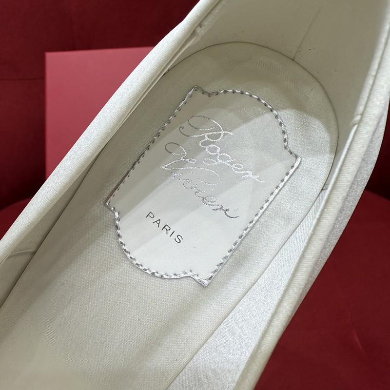 Roger Vivier Trompette Heel 7cm White