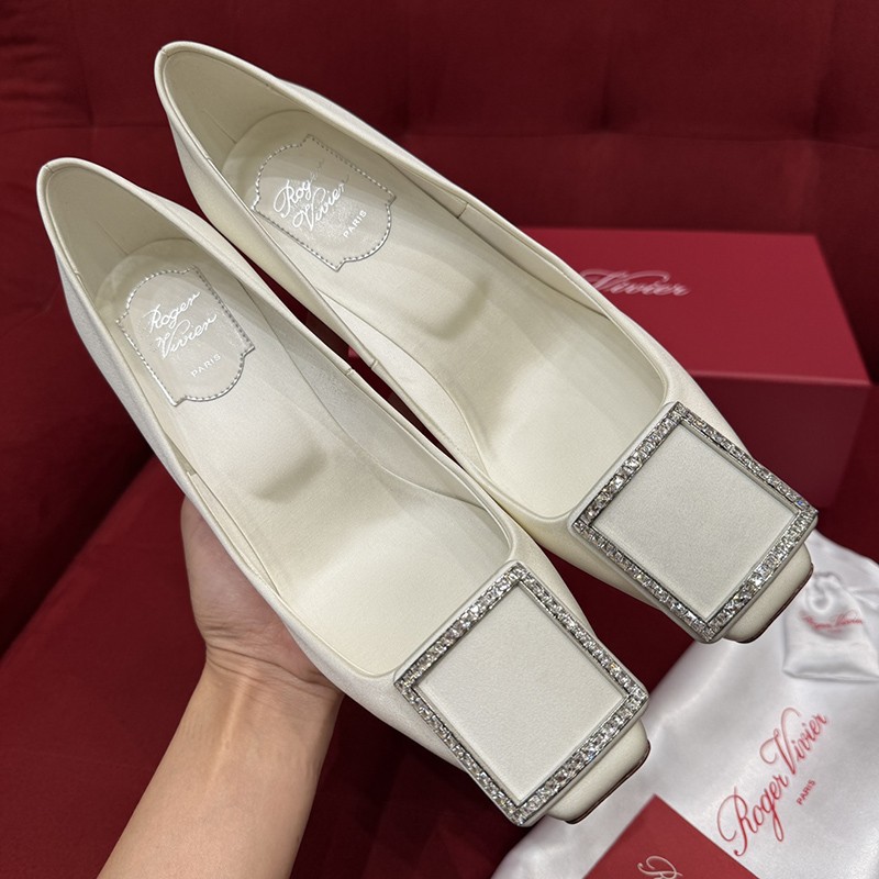 Roger Vivier Trompette Heel 7cm White