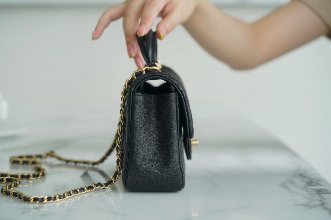 Chanle 2021 SS Classic Flap Mini Black