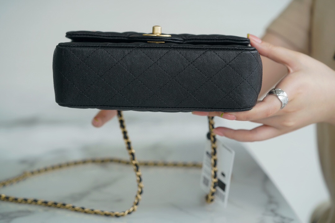 Chanle 2021 SS Classic Flap Mini Black