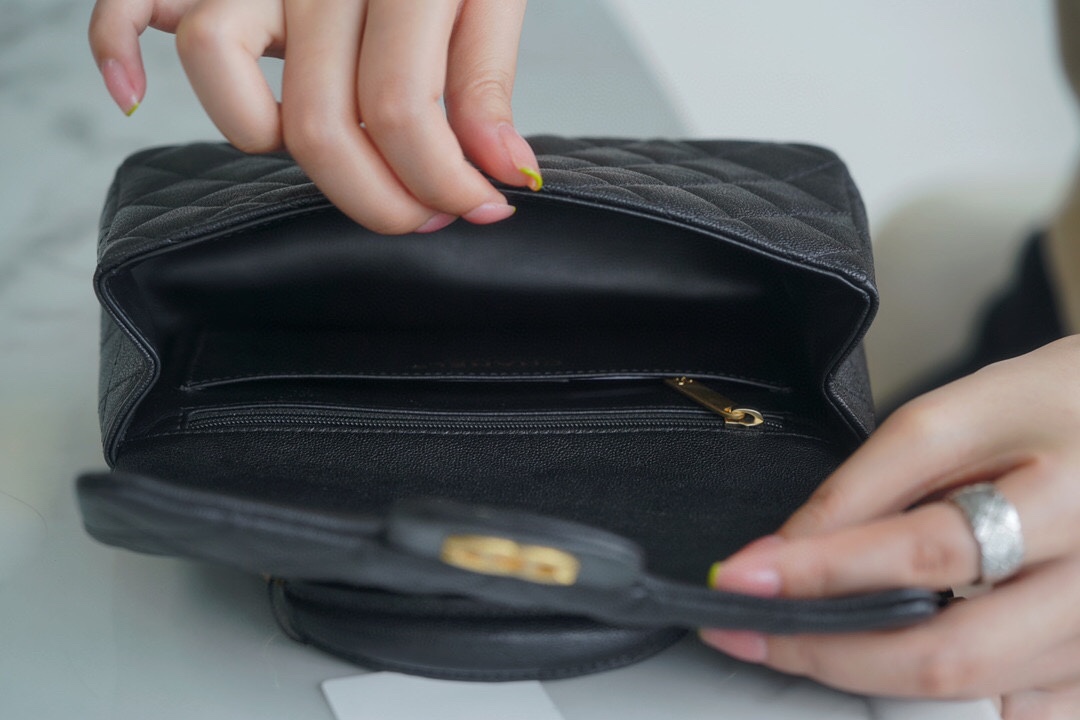 Chanle 2021 SS Classic Flap Mini Black