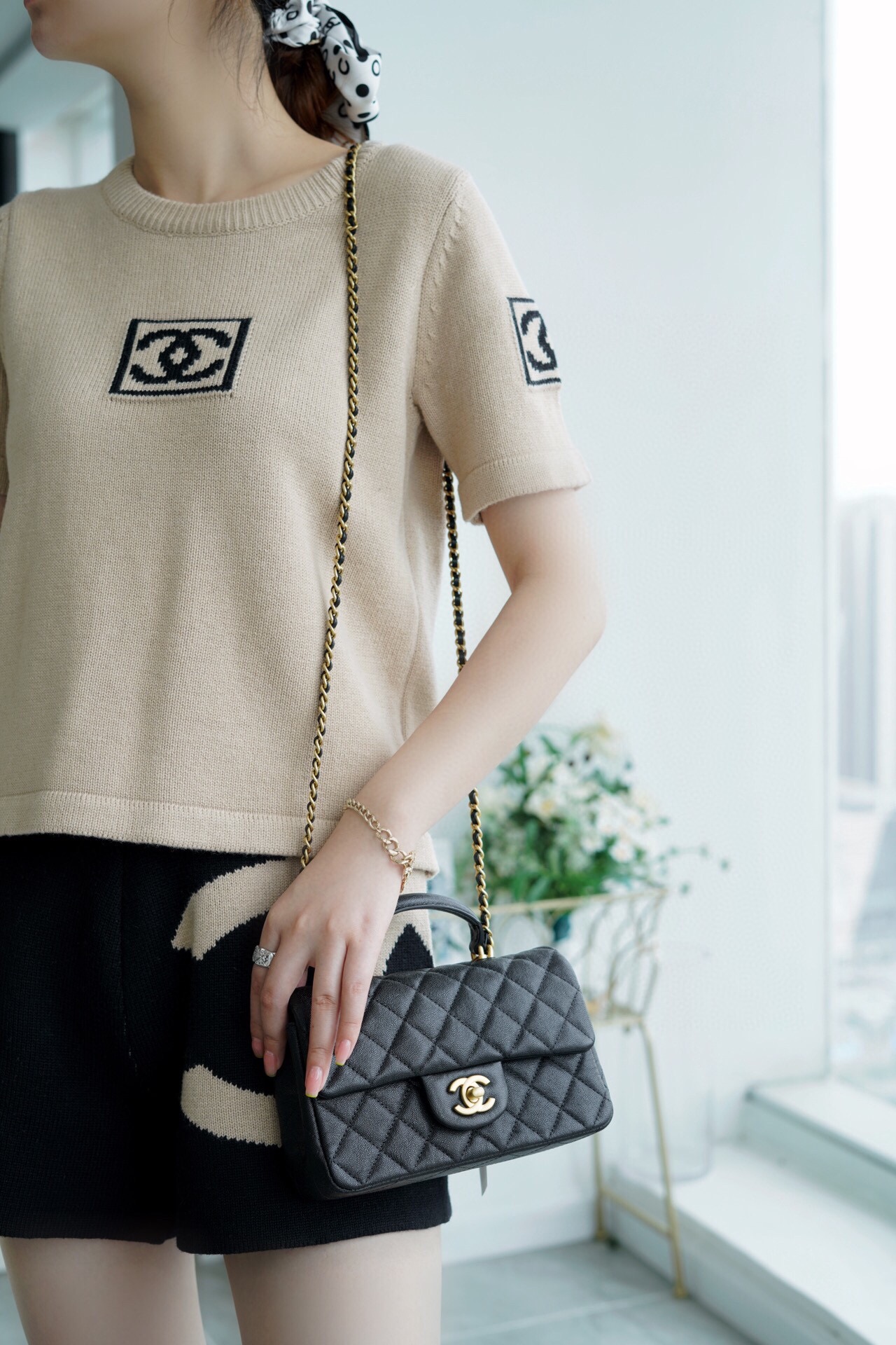 Chanle 2021 SS Classic Flap Mini Black