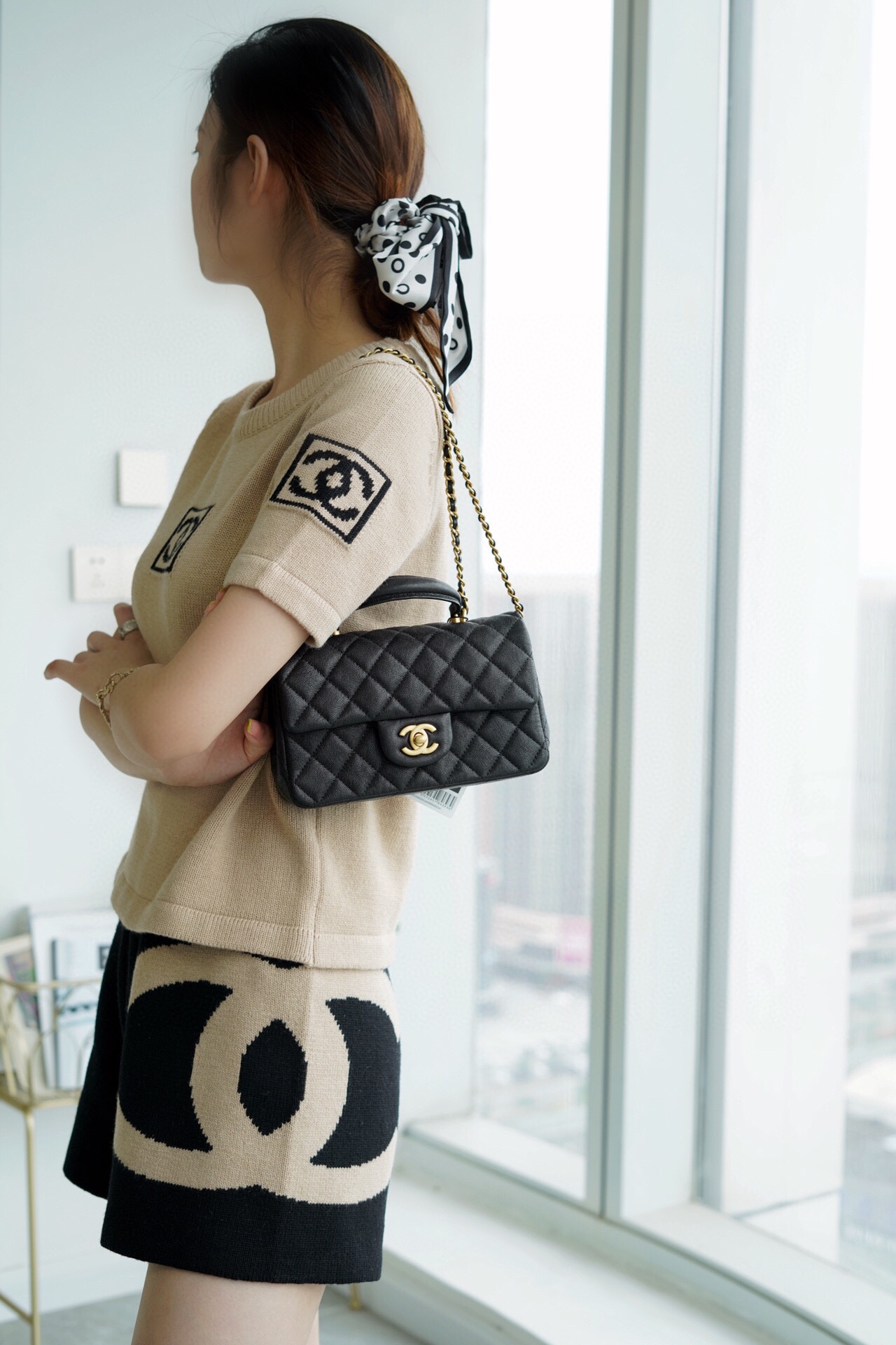 Chanle 2021 SS Classic Flap Mini Black