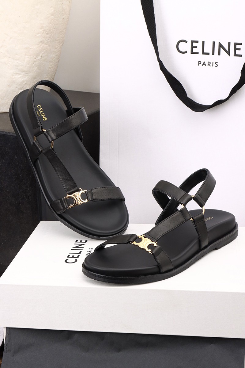 Celine Maud Triomphe Wmns Sandal Black