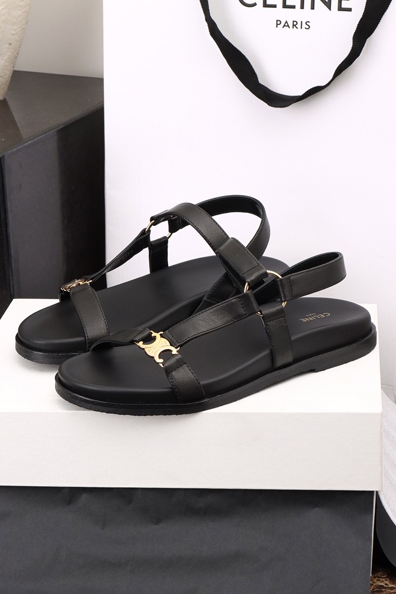 Celine Maud Triomphe Wmns Sandal Black