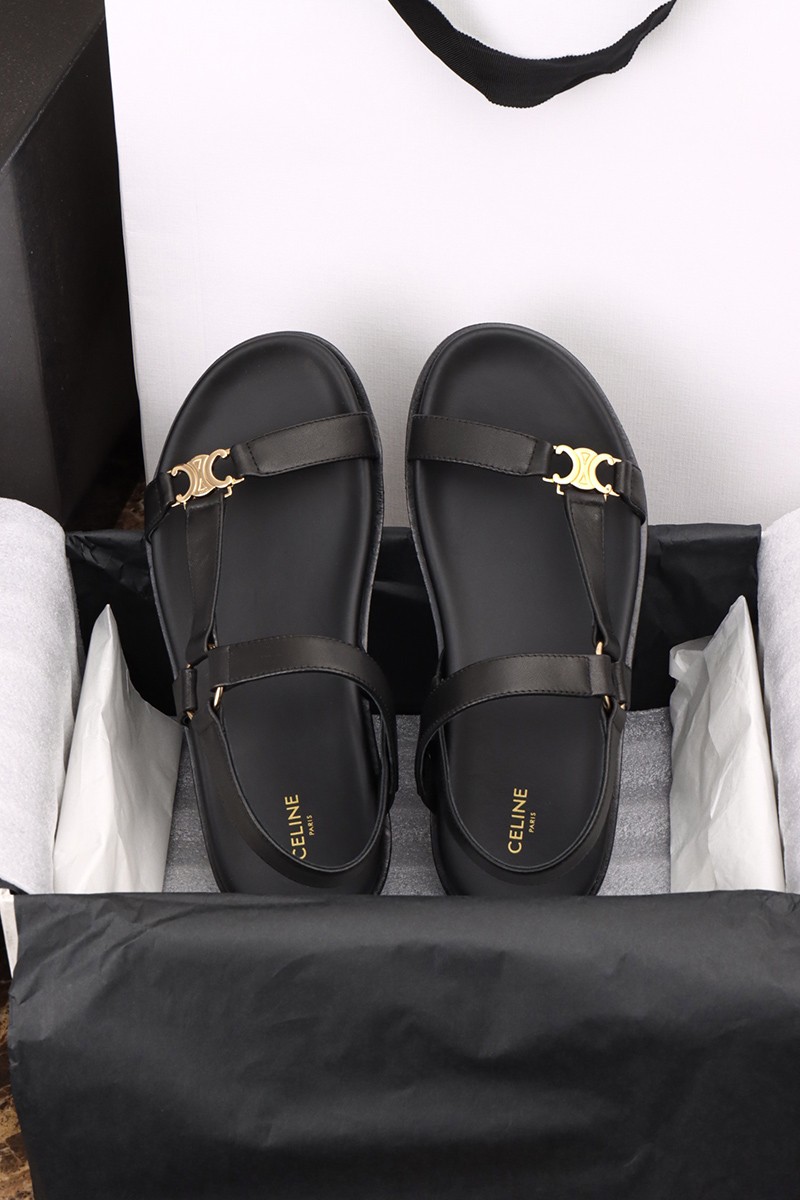 Celine Maud Triomphe Wmns Sandal Black