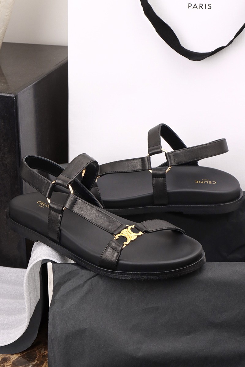 Celine Maud Triomphe Wmns Sandal Black