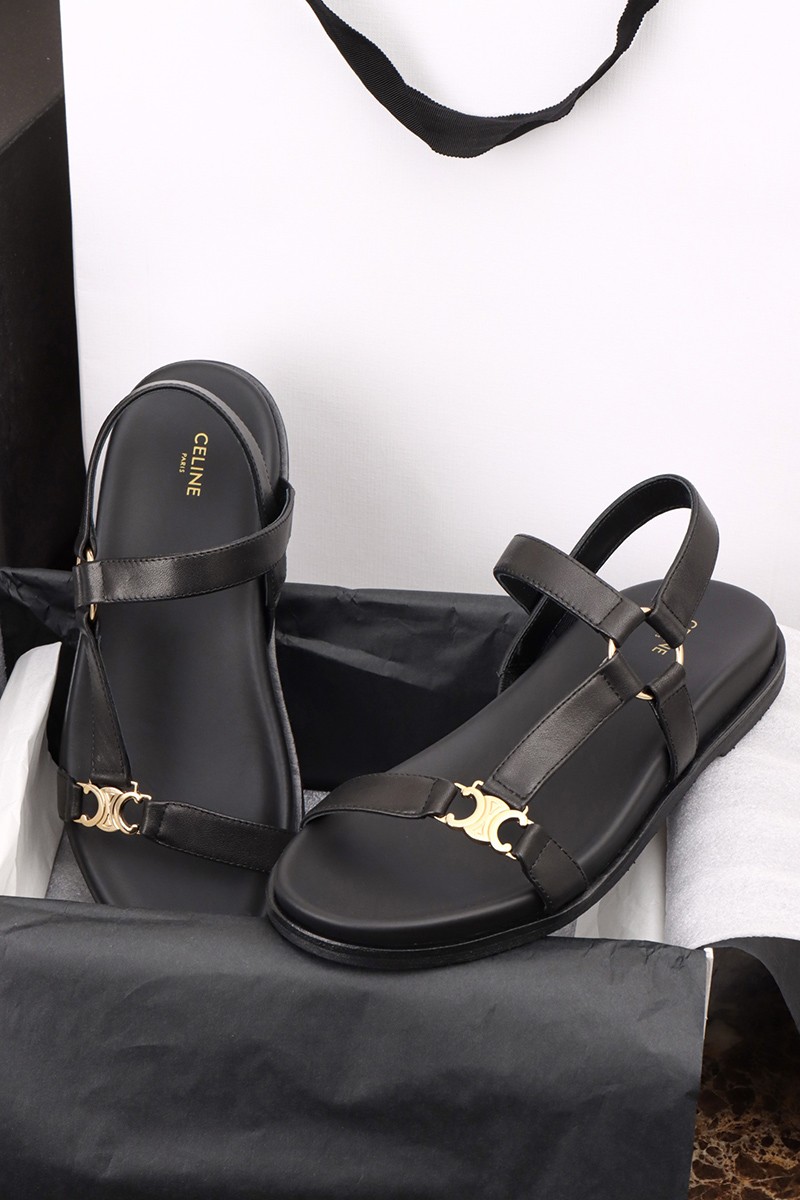 Celine Maud Triomphe Wmns Sandal Black