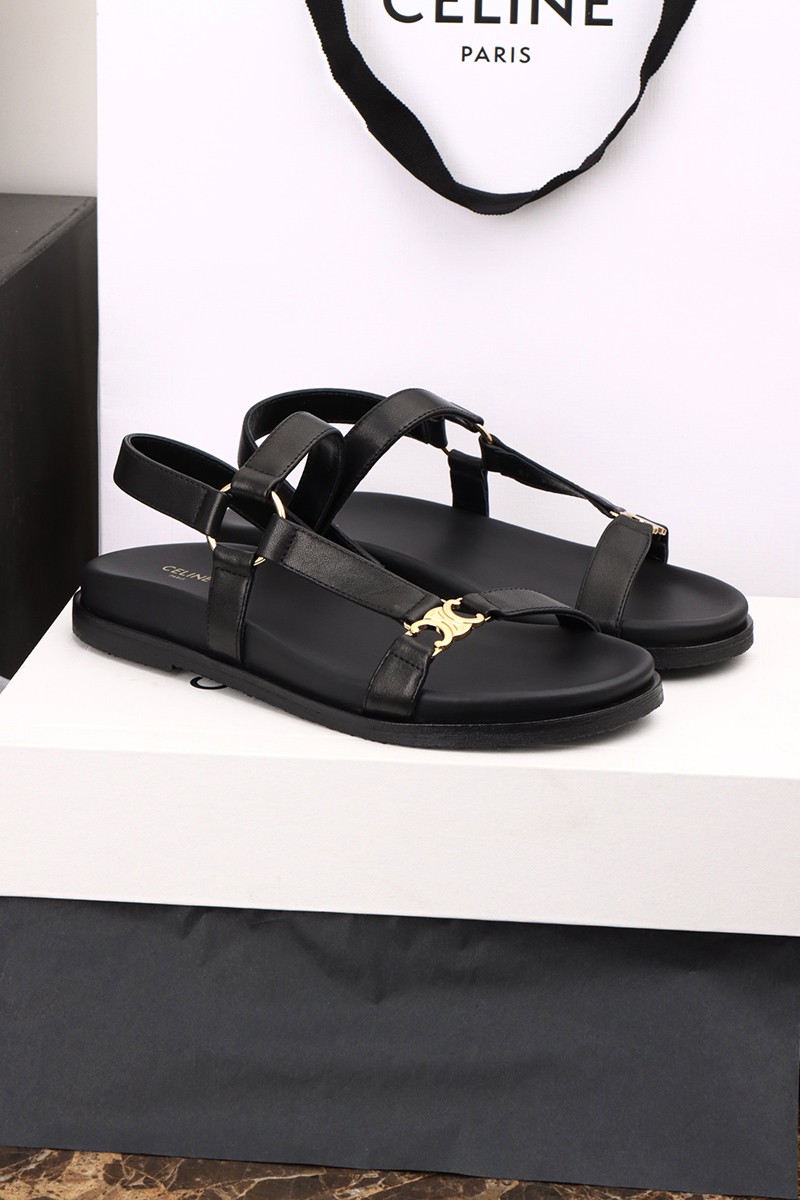 Celine Maud Triomphe Wmns Sandal Black