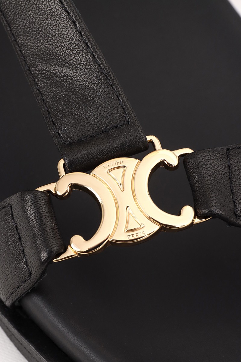 Celine Maud Triomphe Wmns Sandal Black