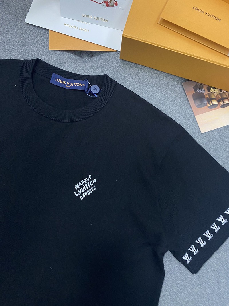 LV T-shirt Black 001