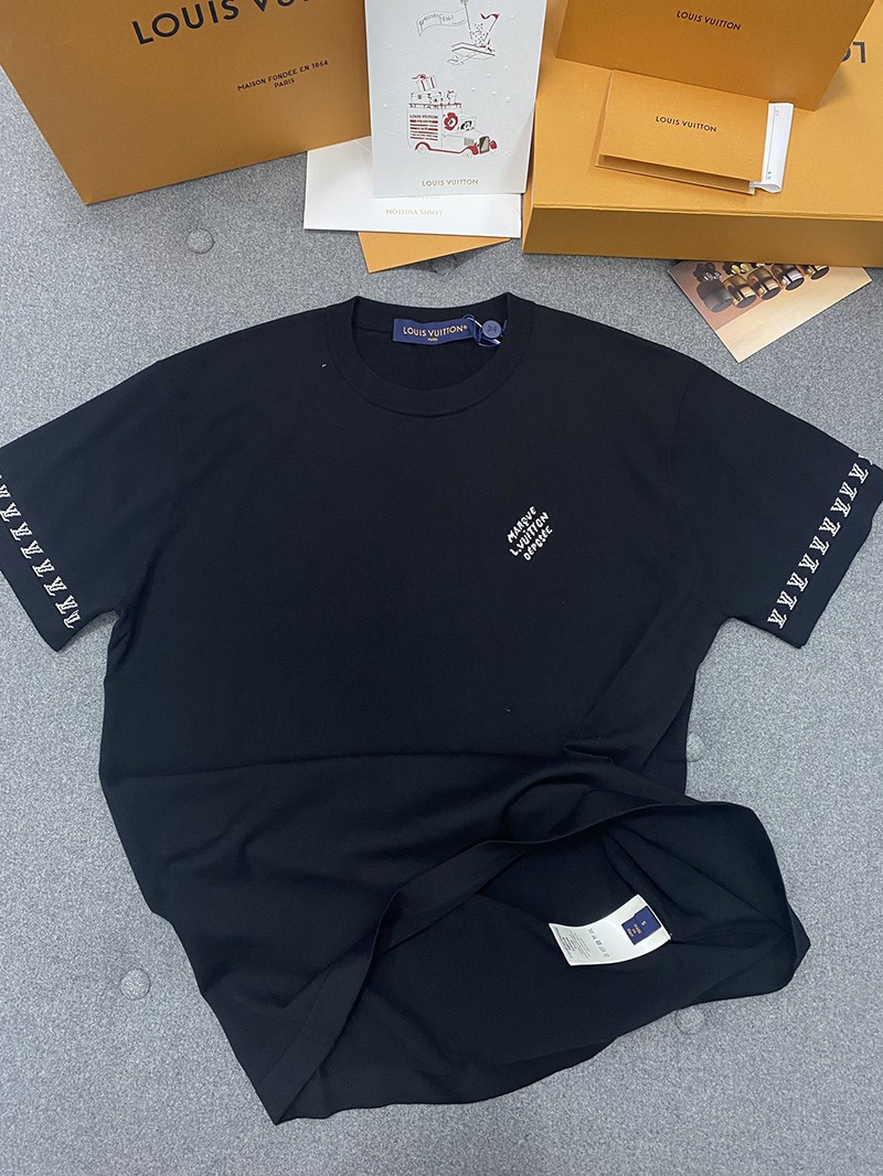 LV T-shirt Black 001
