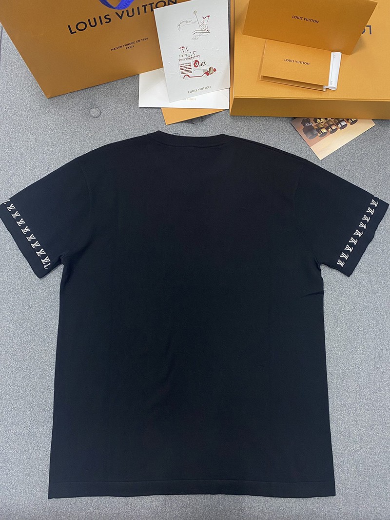 LV T-shirt Black 001
