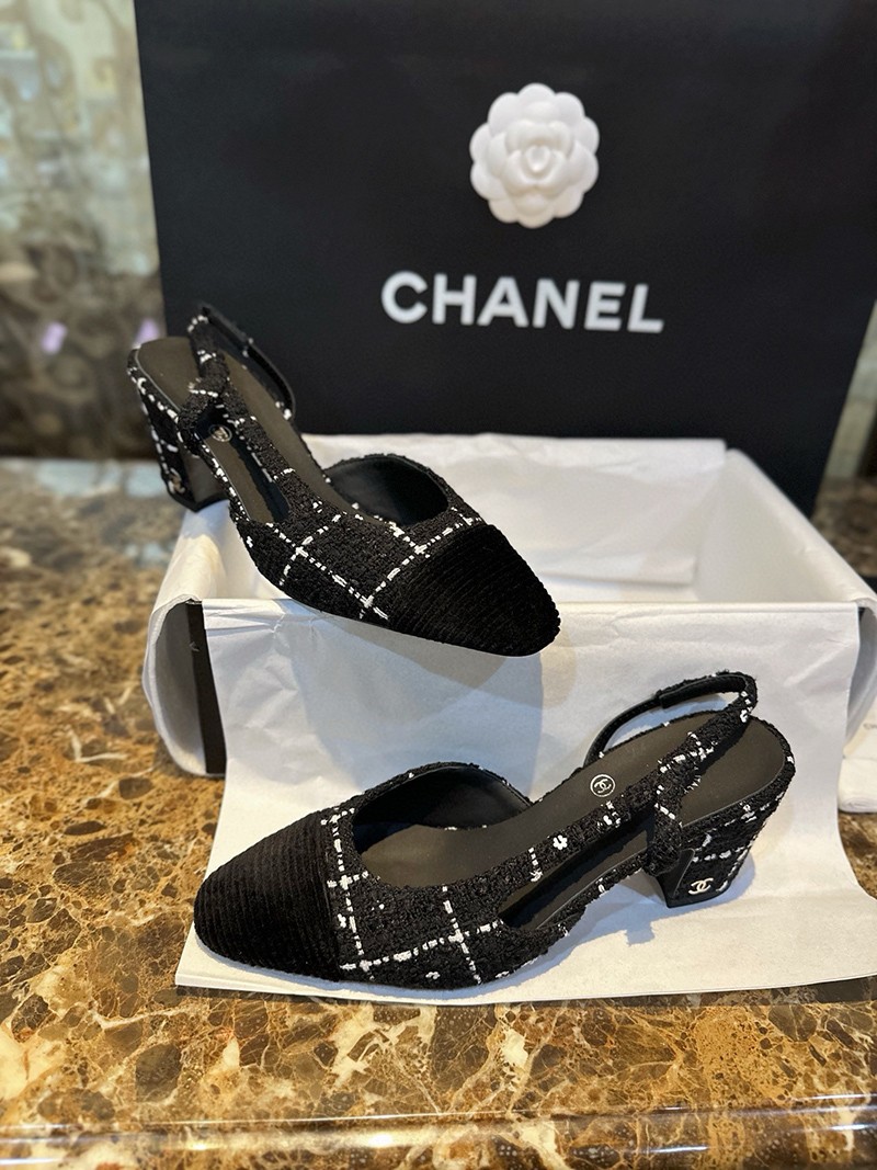 Chanel 23K Slingback High Heel 022 
