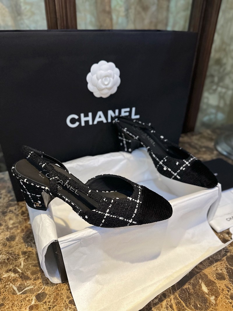 Chanel 23K Slingback High Heel 022 