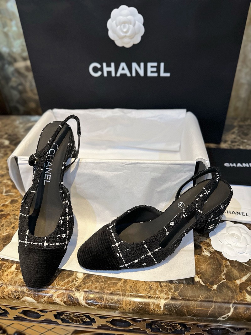 Chanel 23K Slingback High Heel 022 