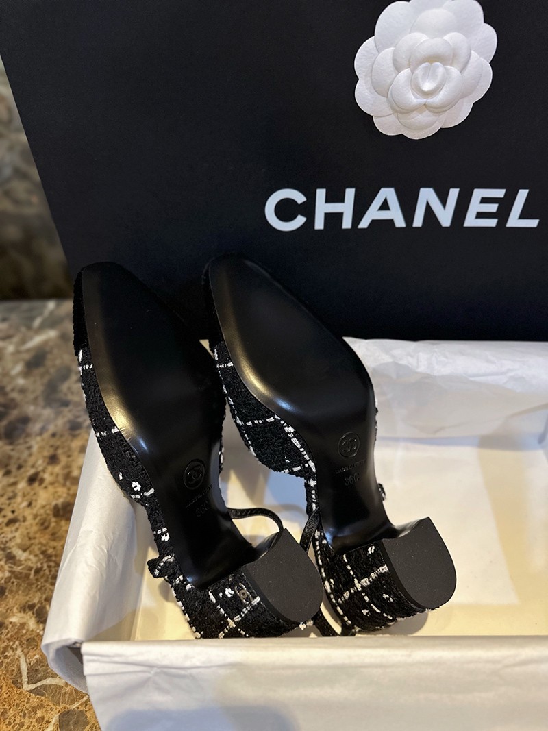Chanel 23K Slingback High Heel 022 