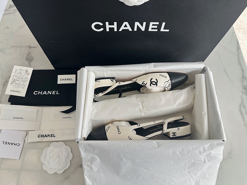 Chanel Slingback Flat 024