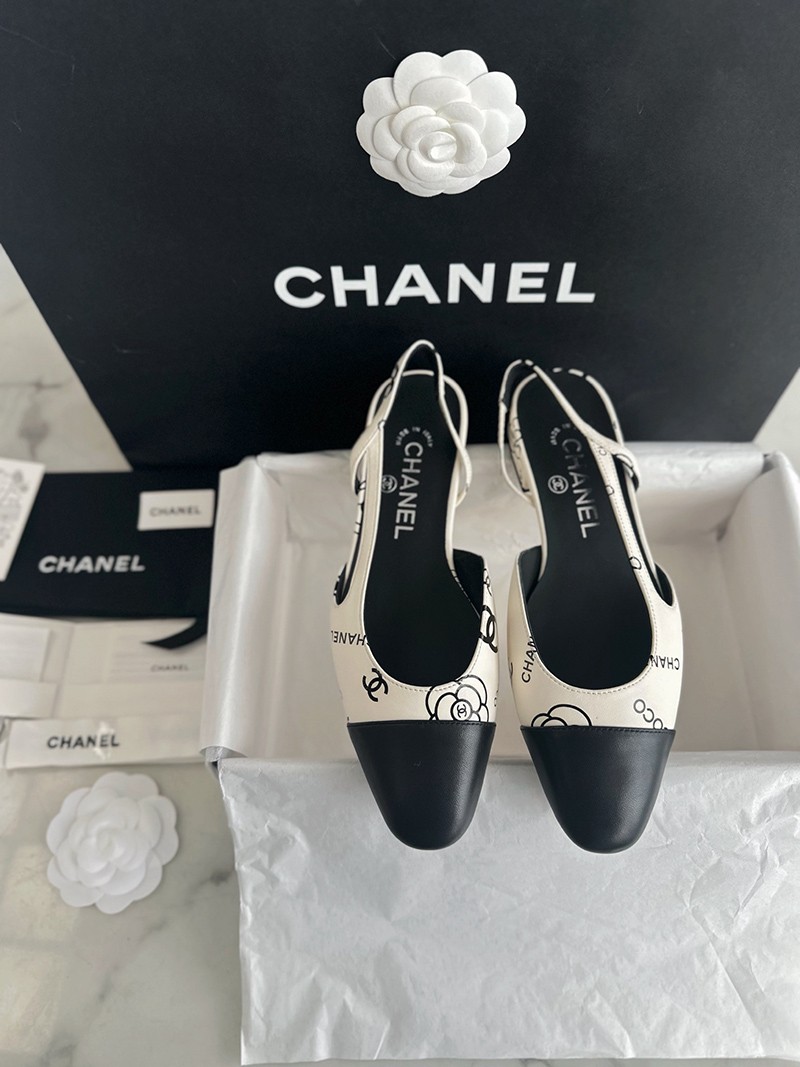 Chanel Slingback Flat 024