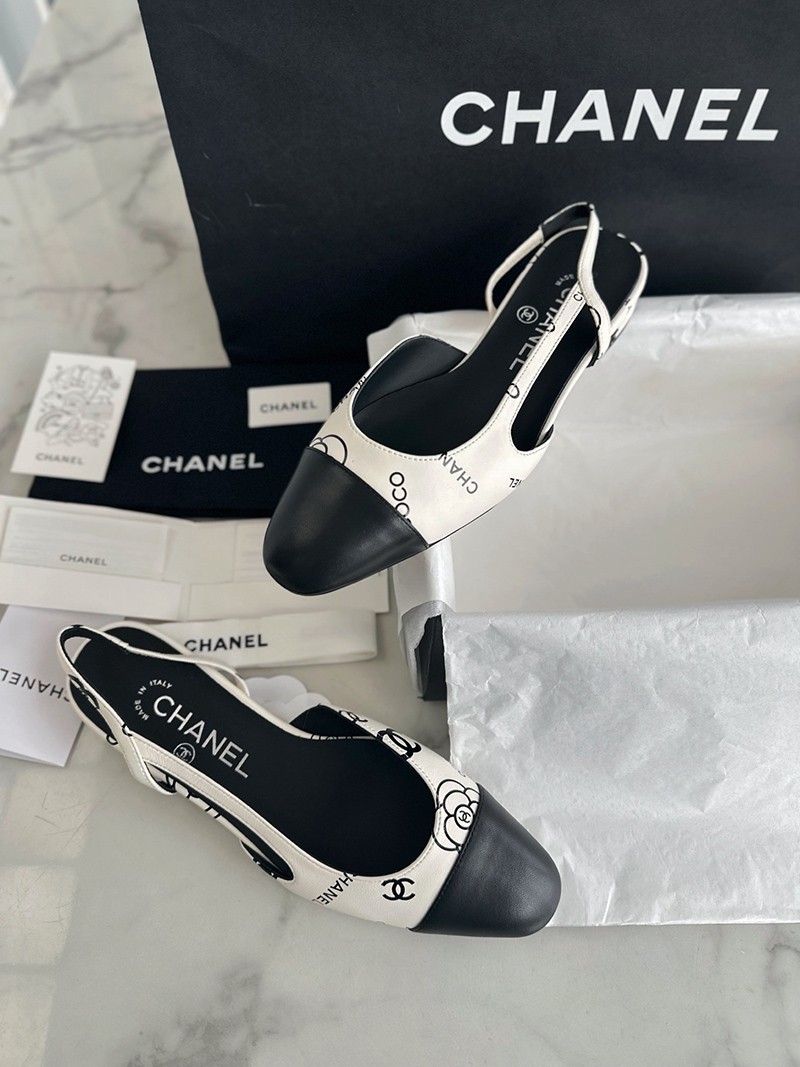 Chanel Slingback Flat 024