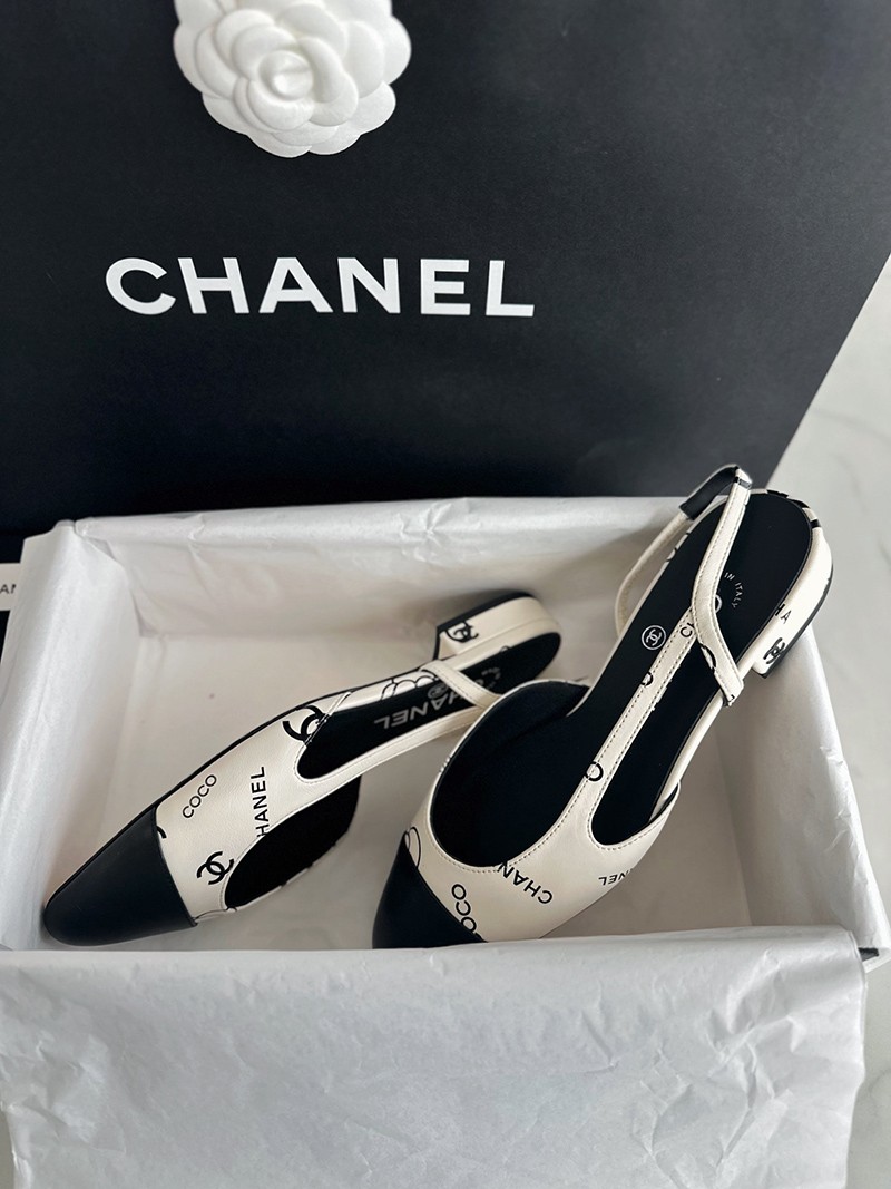 Chanel Slingback Flat 024