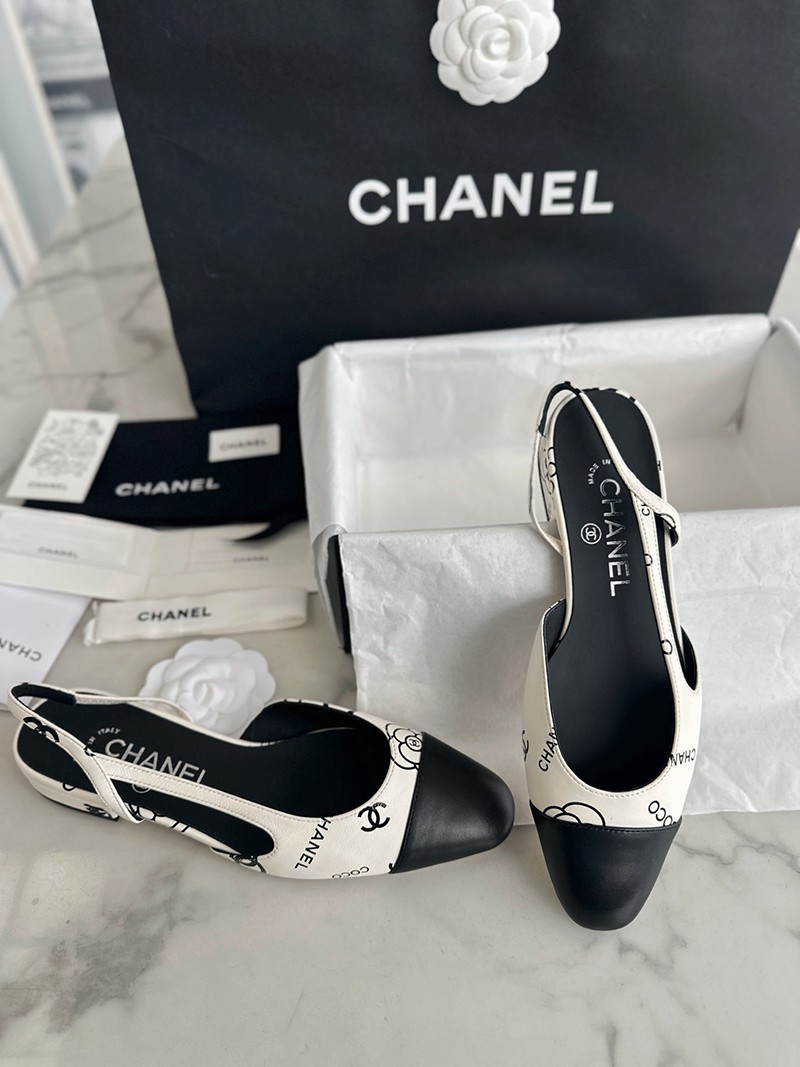 Chanel Slingback Flat 024
