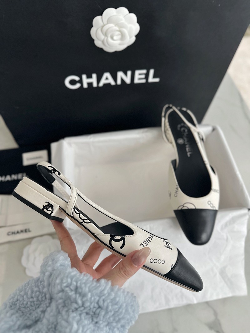 Chanel Slingback Flat 024