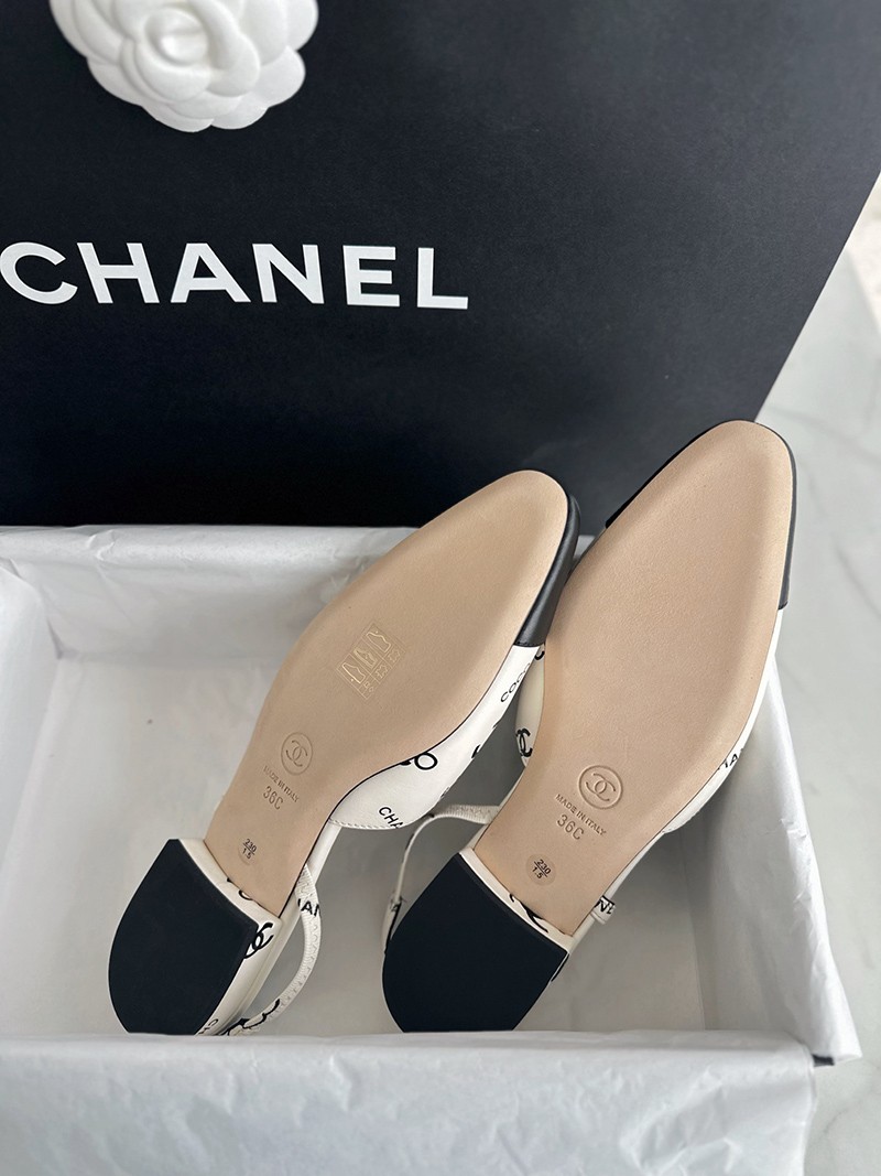 Chanel Slingback Flat 024