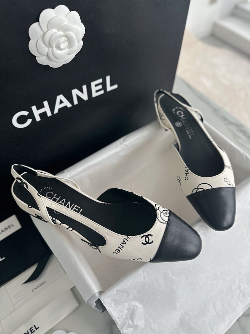 Chanel Slingback Flat 024