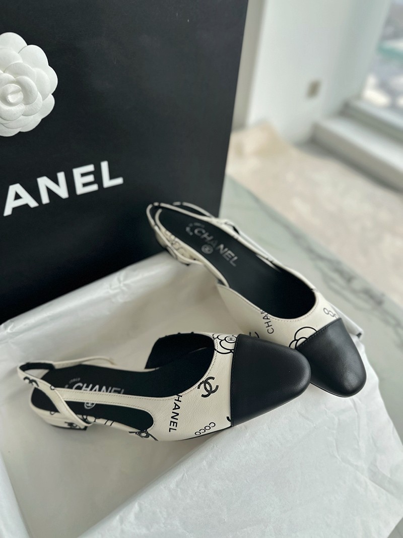 Chanel Slingback Flat 024