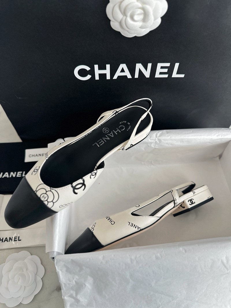 Chanel Slingback Flat 024