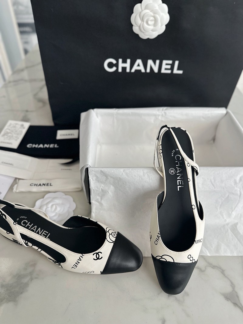 Chanel Slingback Flat 024