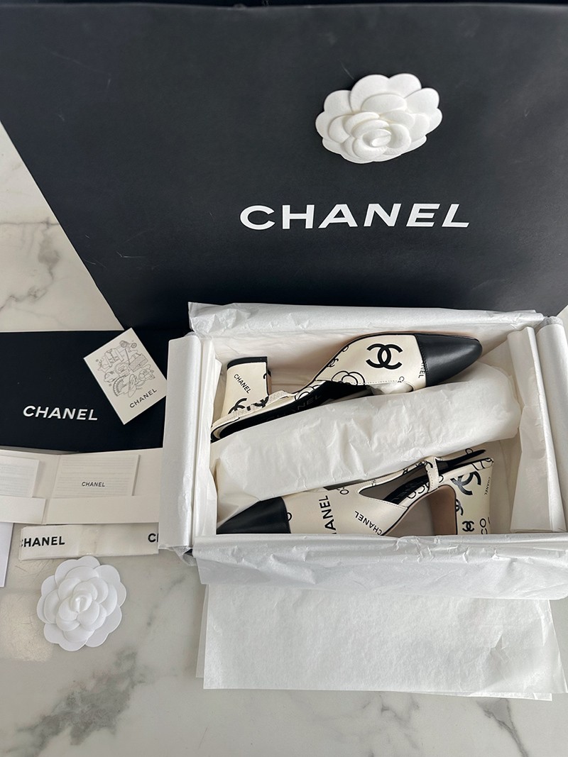 Chanel Slingback High Heel 025