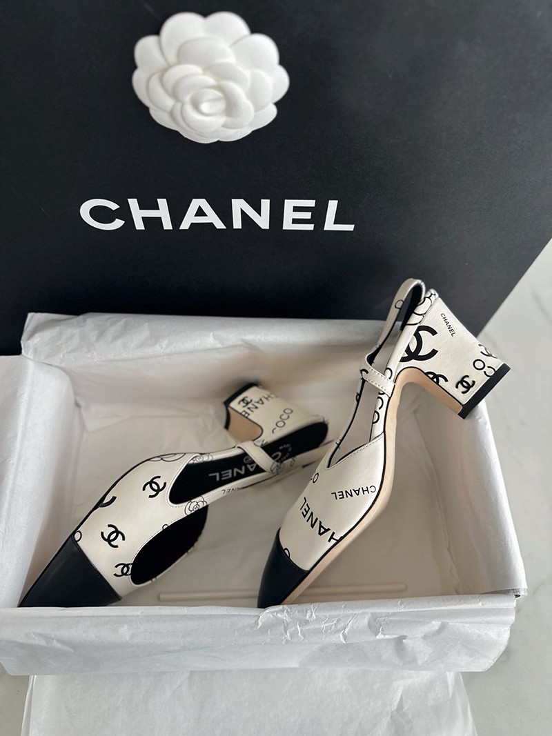 Chanel Slingback High Heel 025