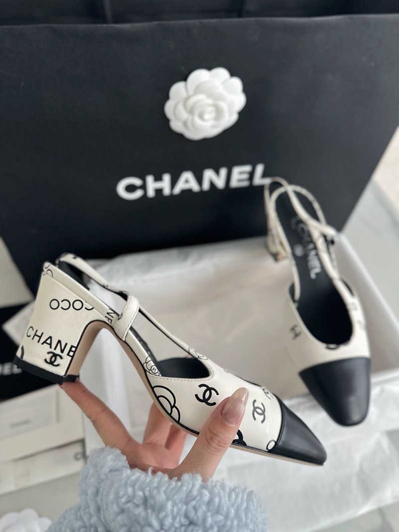 Chanel Slingback High Heel 025